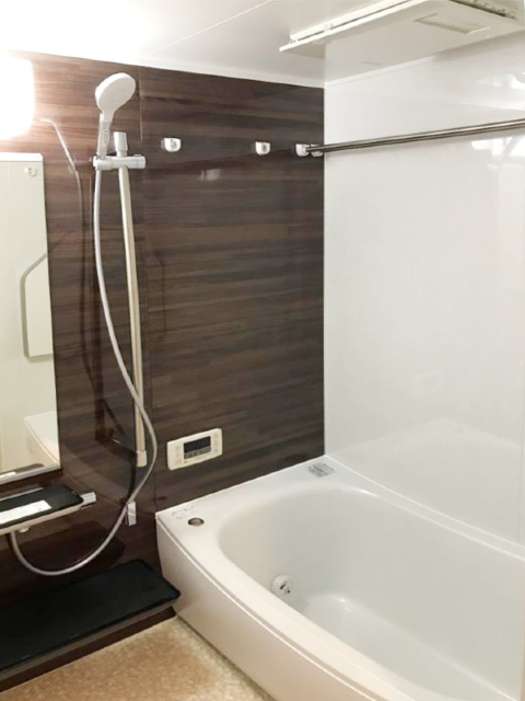 ウルブロZで温浴効果が期待できるお掃除が簡単な浴室イメージ